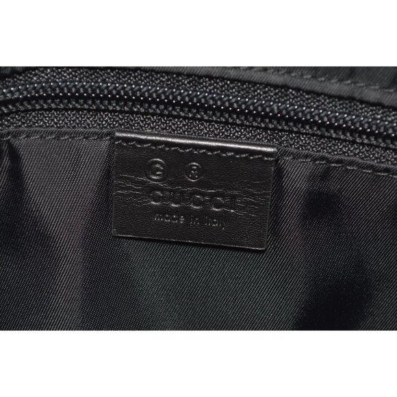 NEW Gucci 631199 Black Techno Canvas Red Green Web Messenger Bag Purse - Picture 11 of 12